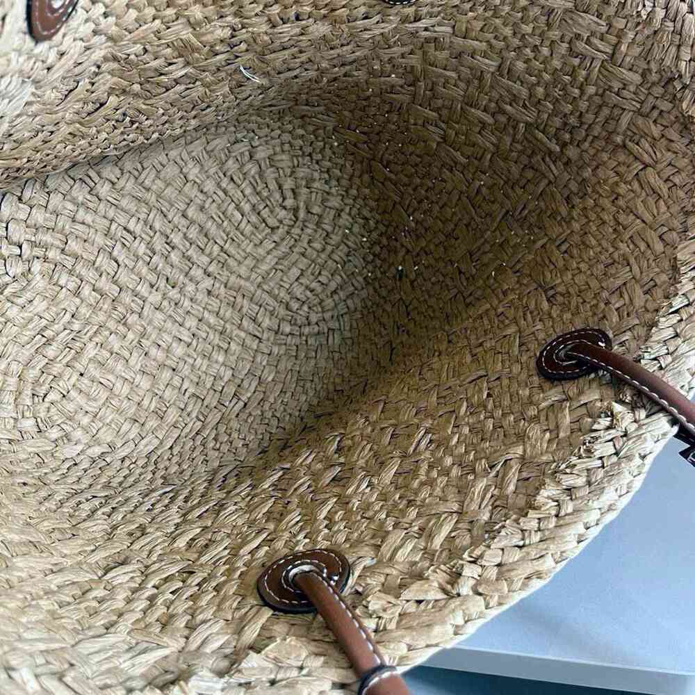 Celine straw bag Raffia hand-woven bag - Picture 6 of 6